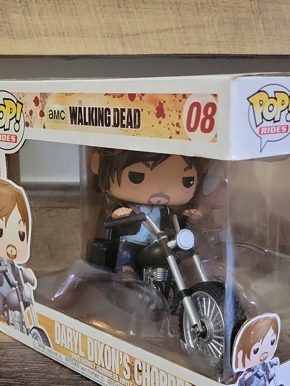 Funko The Walking Dead Daryl Dixon on Motorcycle - Brown/Black